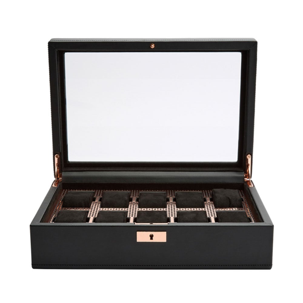 WOLF 1834 - Axis 10 Piece Watch Box - Copper