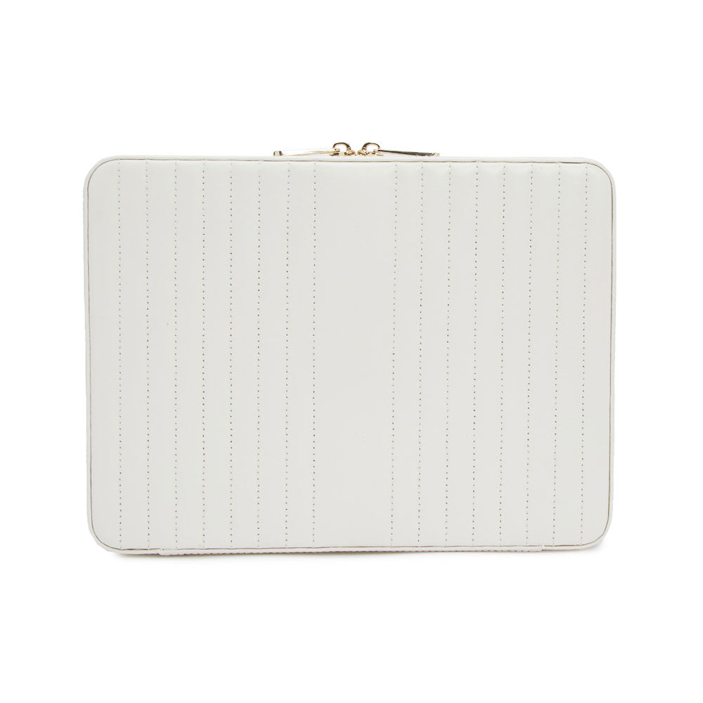 WOLF 1834 - Maria Large Zip Case - White