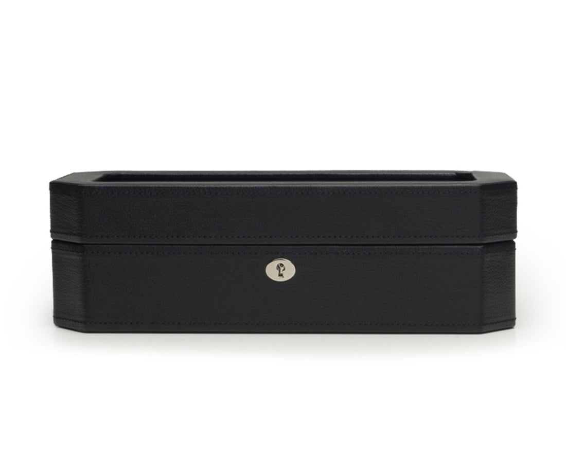 WOLF 1834 - Windsor 5 Piece Watch Box - Black/Purple