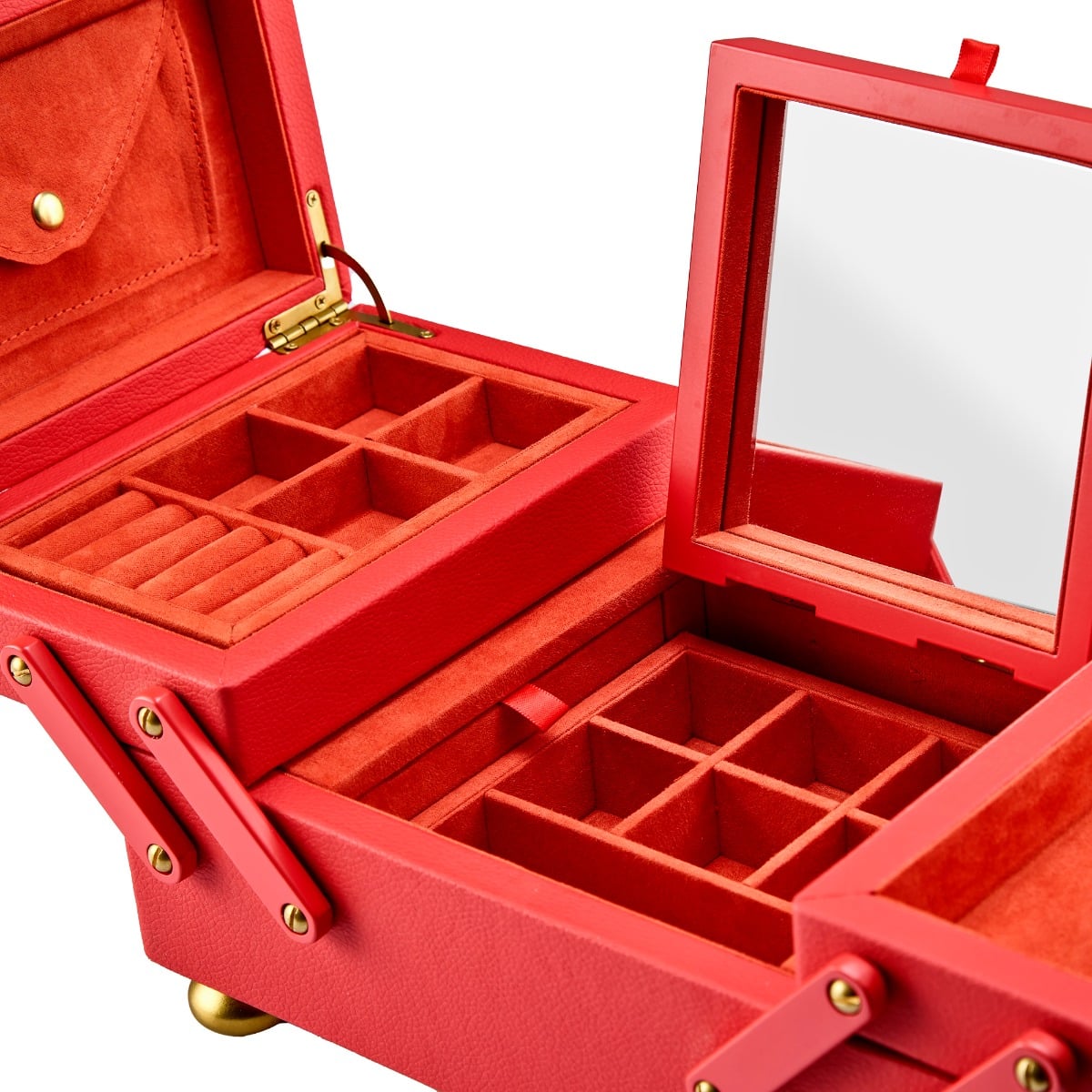 WOLF 1834 - Marla Aaron Baby Everything Box - Red