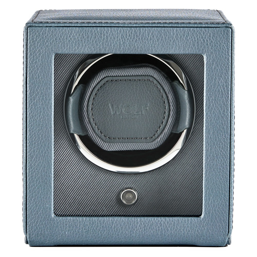 WOLF 1834 - Cub Single Watch Winder with Cover - Future Grey