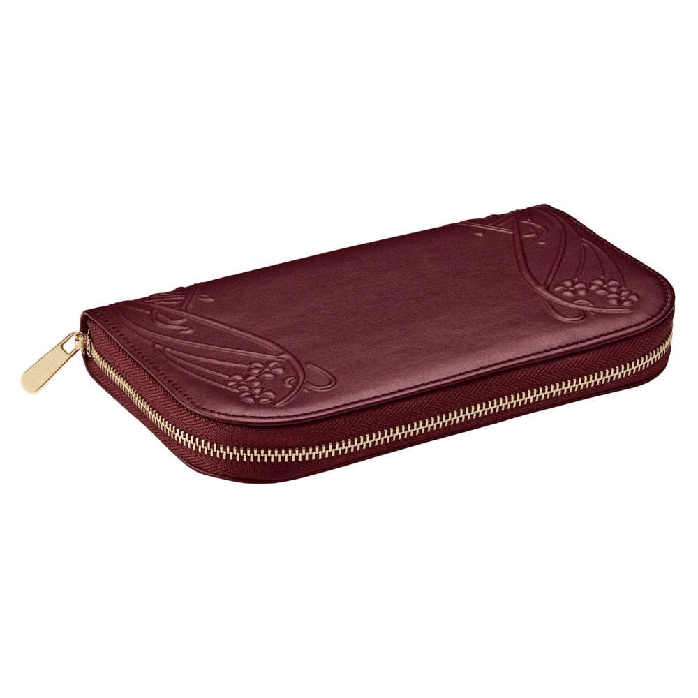 WOLF 1834 - WOLF X LIBERTY Ianthe Travel Jewelry Portfolio - Burgundy