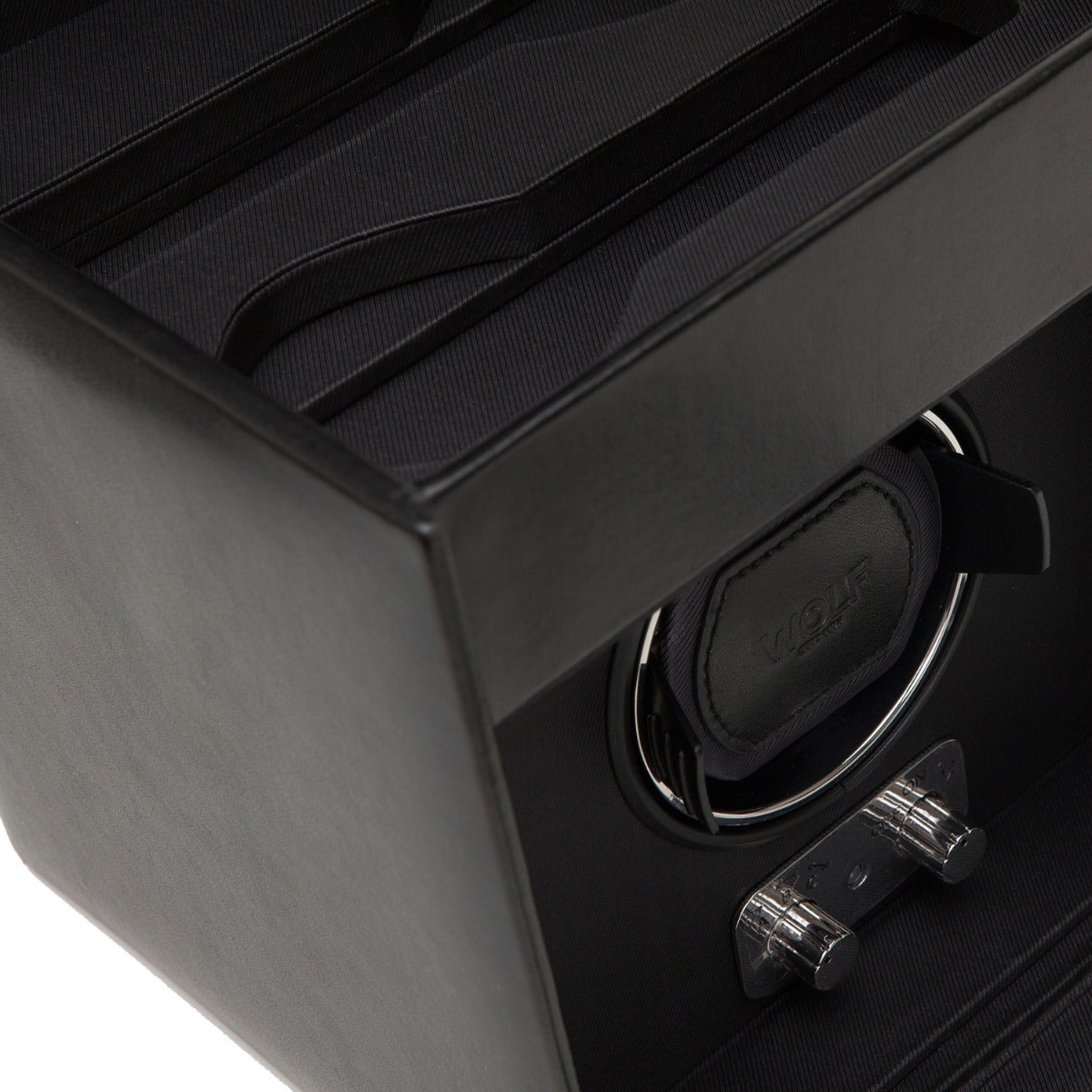 WOLF 1834 - Heritage Single Winder with Storage - Black