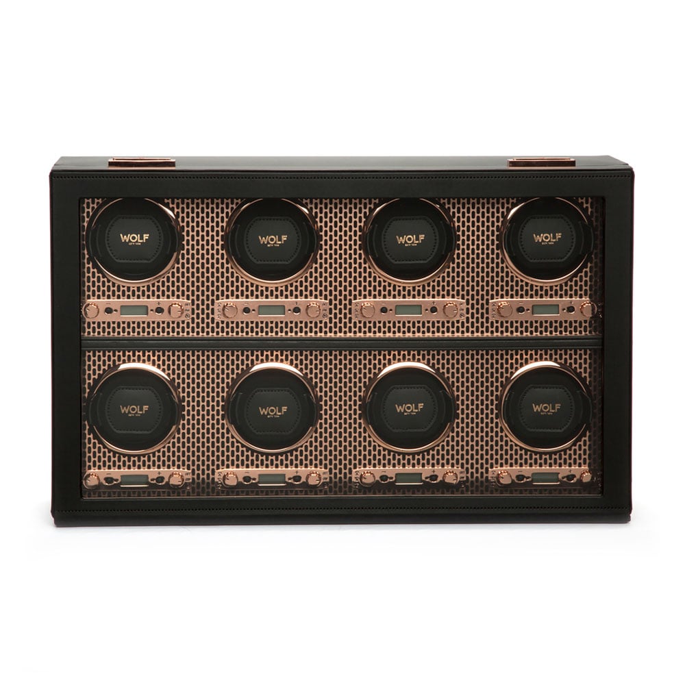 WOLF 1834 - Axis 8 Piece Watch Winder - Copper