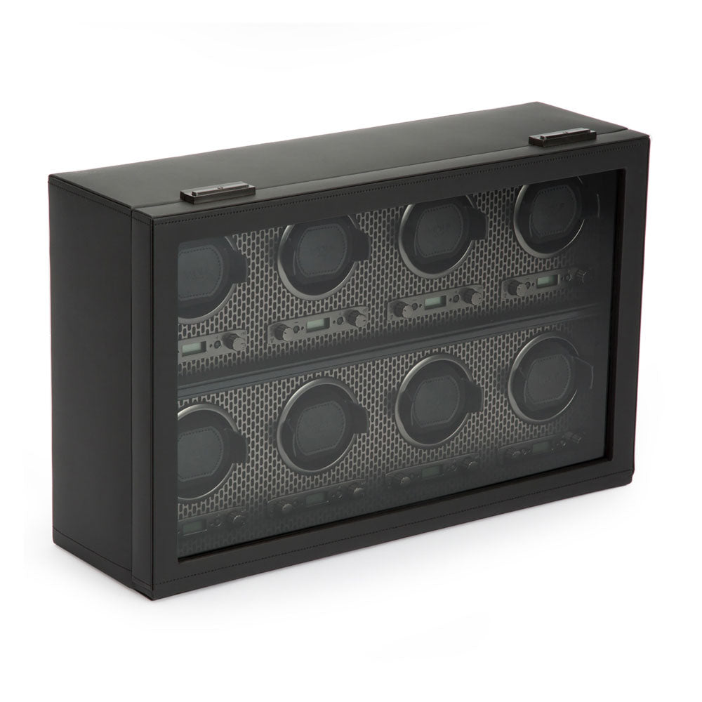 WOLF 1834 - Axis 8 Piece Watch Winder - Powder Coat