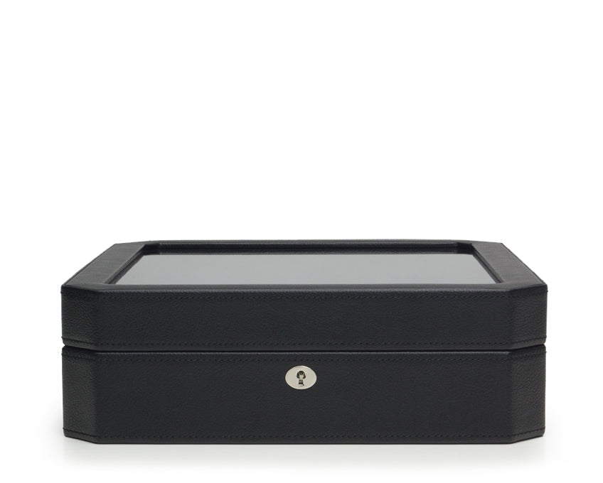 WOLF 1834 - Windsor 15 Piece Watch Box - Black/Purple