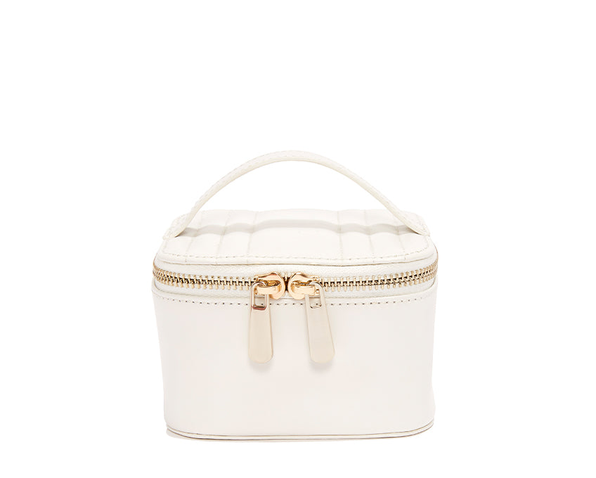 WOLF 1834 - Maria Zip Jewelry Cube - White