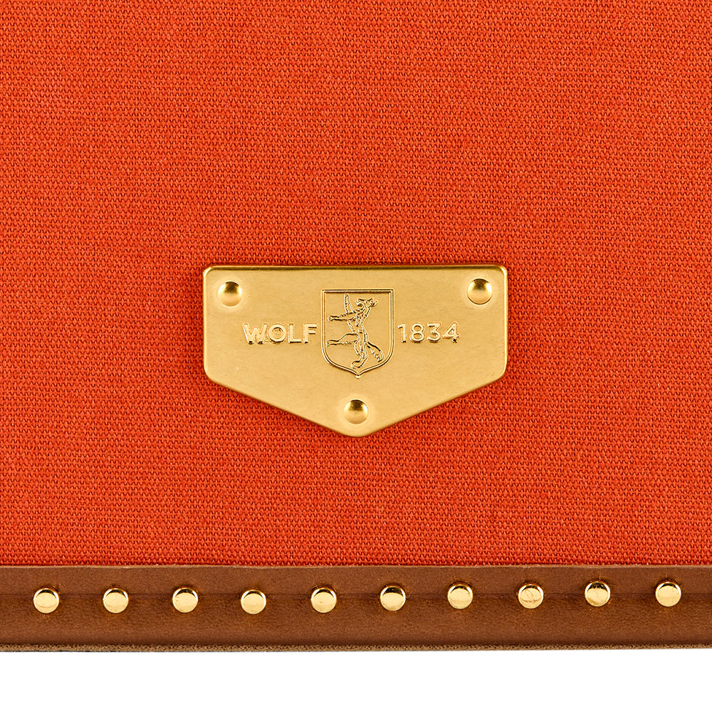 WOLF 1834 - Ida Trunk Jewellery Box - Orange