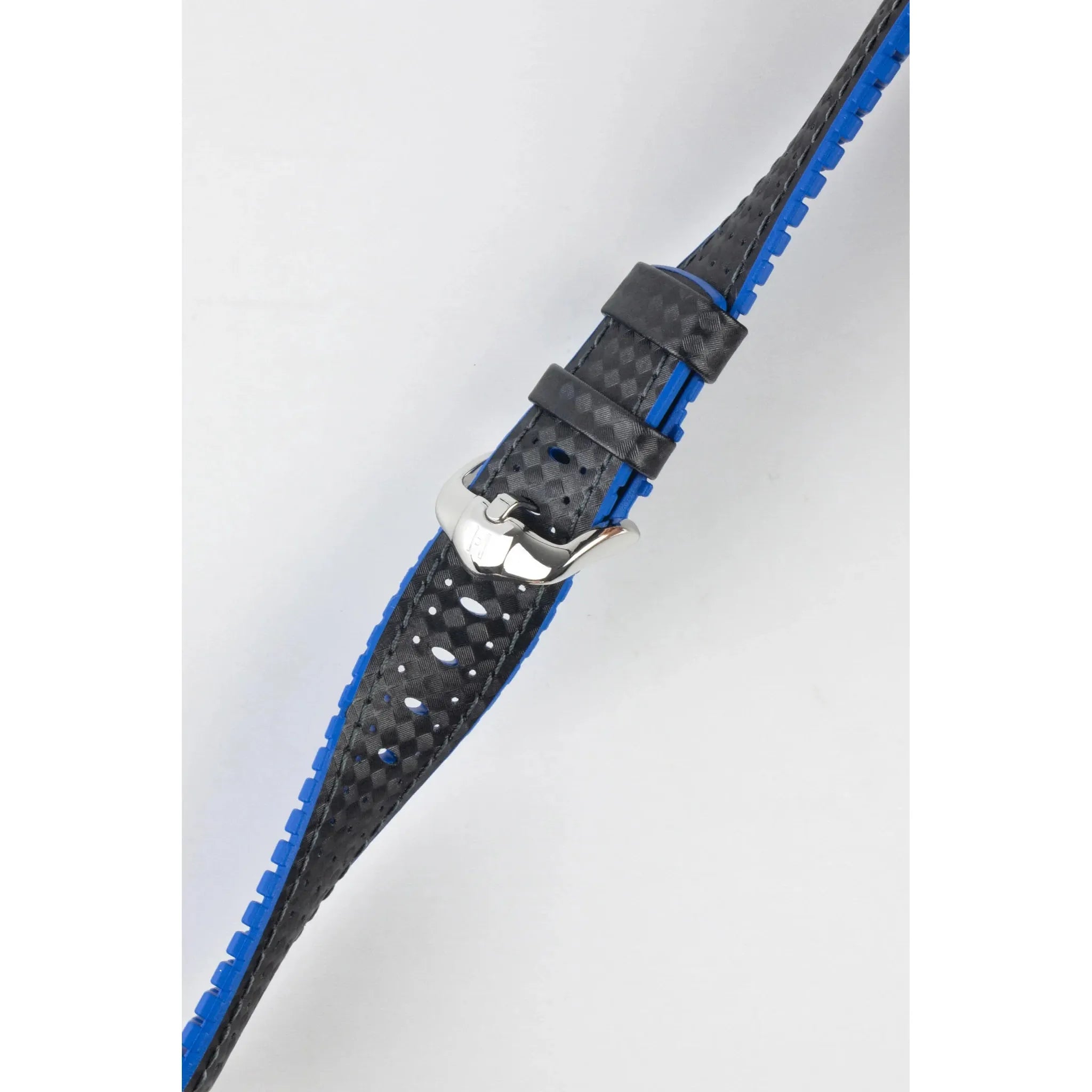 Black &amp; Blue HIRSCH AYRTON Performance Calfskin Watch band 091 80 92