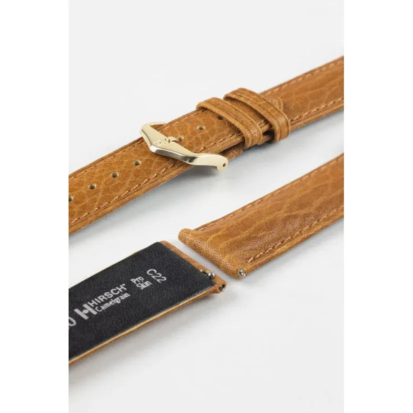 Honey HIRSCH CAMELGRAIN Pro Skin Watch Strap 010 09