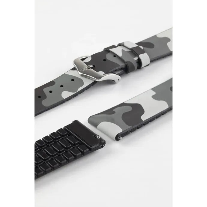 Grey HIRSCH JOHN Camouflage Performance Watch Band 092 50 88