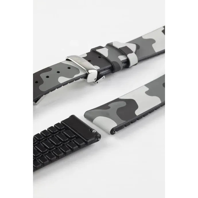 Grey HIRSCH JOHN Camouflage Performance Watch Band 092 50 88