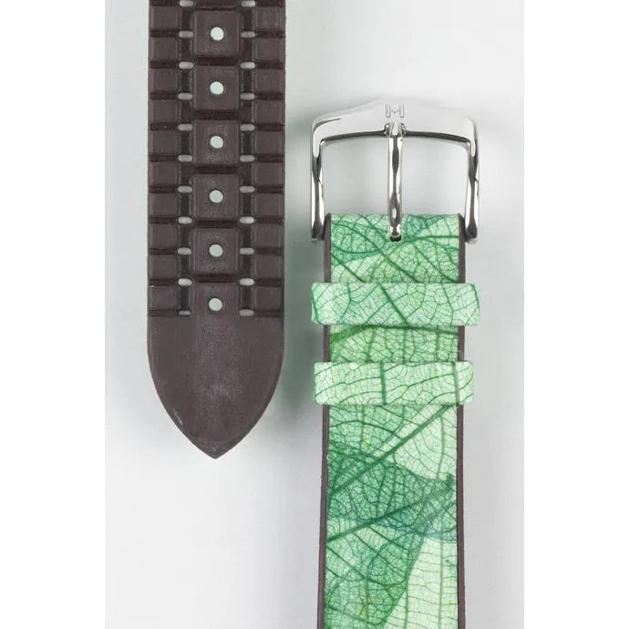 Green HIRSCH LEAF Vegan Watchband - Ladies 092 10 46 1