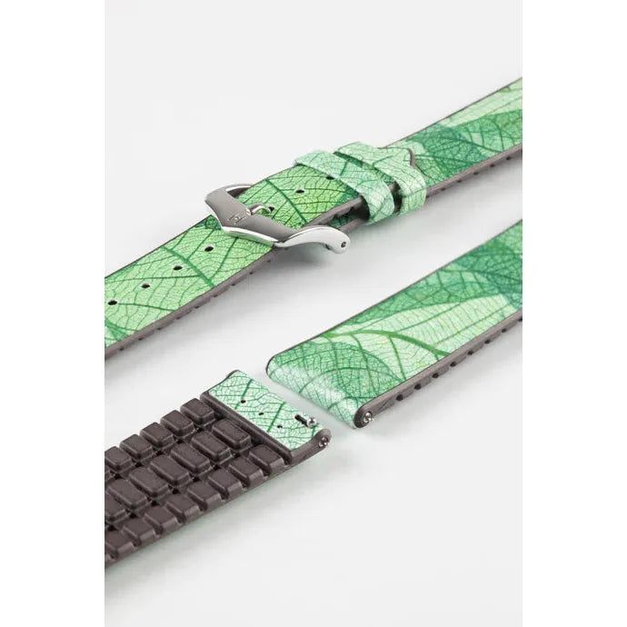 Green HIRSCH LEAF Vegan Watchband - Ladies 092 10 46 1