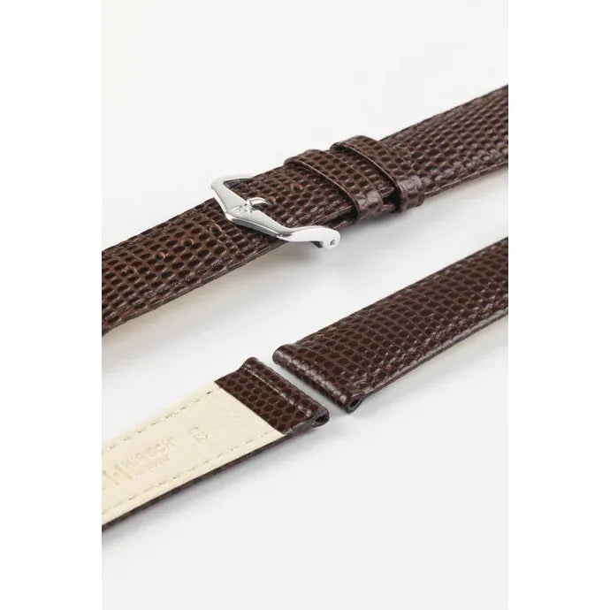 Brown HIRSCH RAINBOW Lizard Embossed Watch Strap 1230 26 NQ