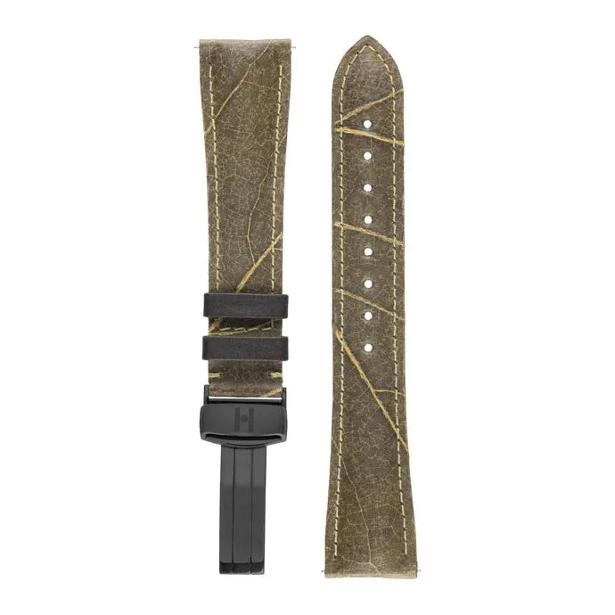 Wine HIRSCH Vegan Watch Strap - Mens 043 450 40