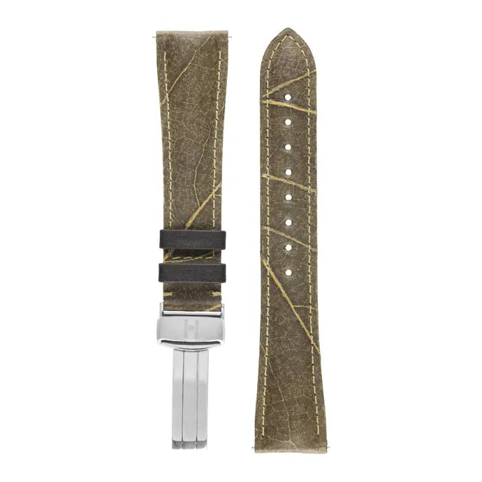 Wine HIRSCH Vegan Watch Strap - Mens 043 450 40