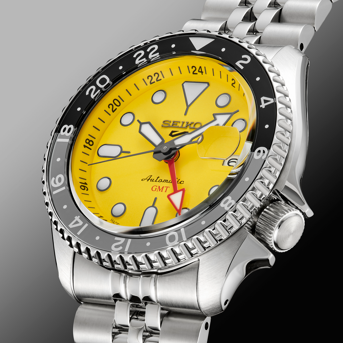 Seiko 5 Sports SKX GMT SSK017 watch, view 4