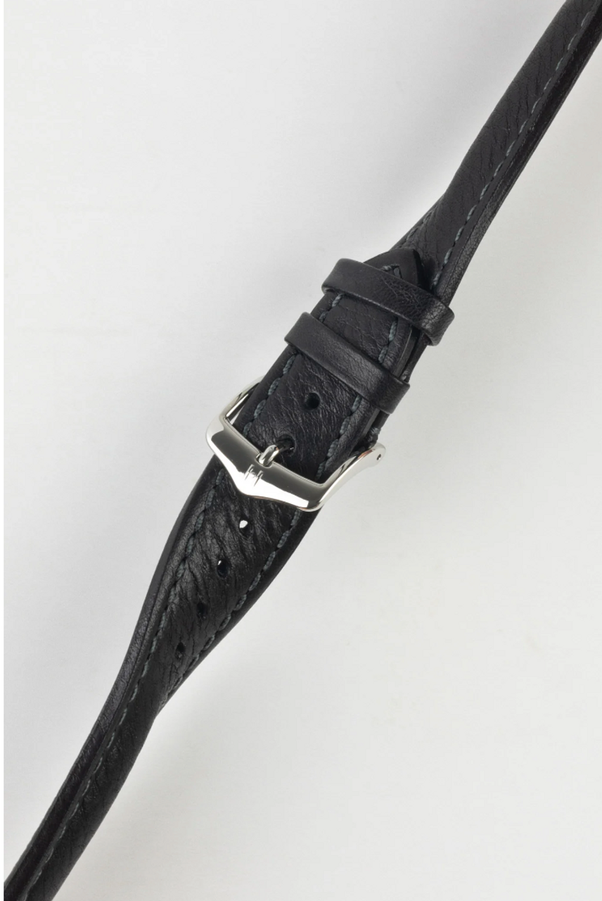 HIRSCH LUCCA Artisan Leather Watchband 049 02 - Black