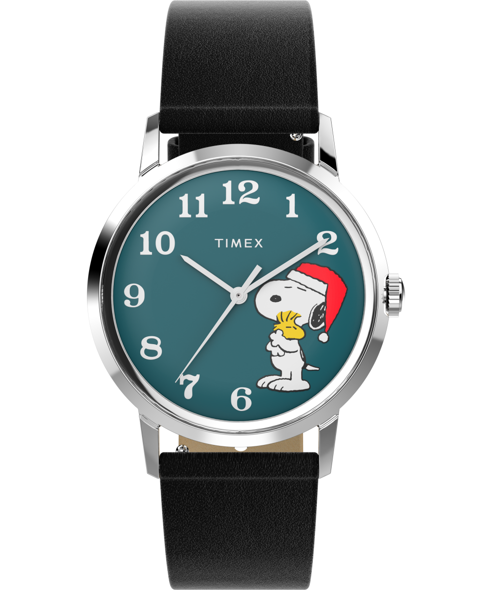 Timex Marlin® Hand-Wound x Snoopy Holiday