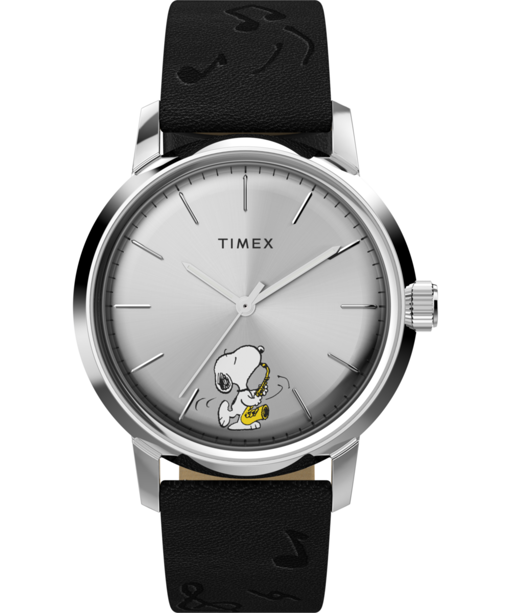 Timex x Peanuts Marlin® Automatic Saxophonist TW2W68800 watch