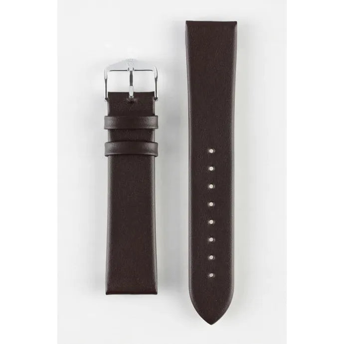 Brown NQR HIRSCH TORONTO Classic Italian Watch Strap 037 02 NQ