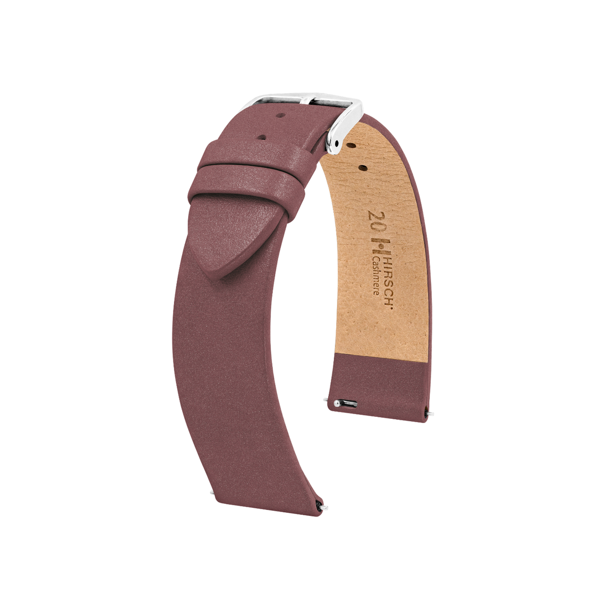 Hirsch Cashmere Watch Band 03902 - Burgundy