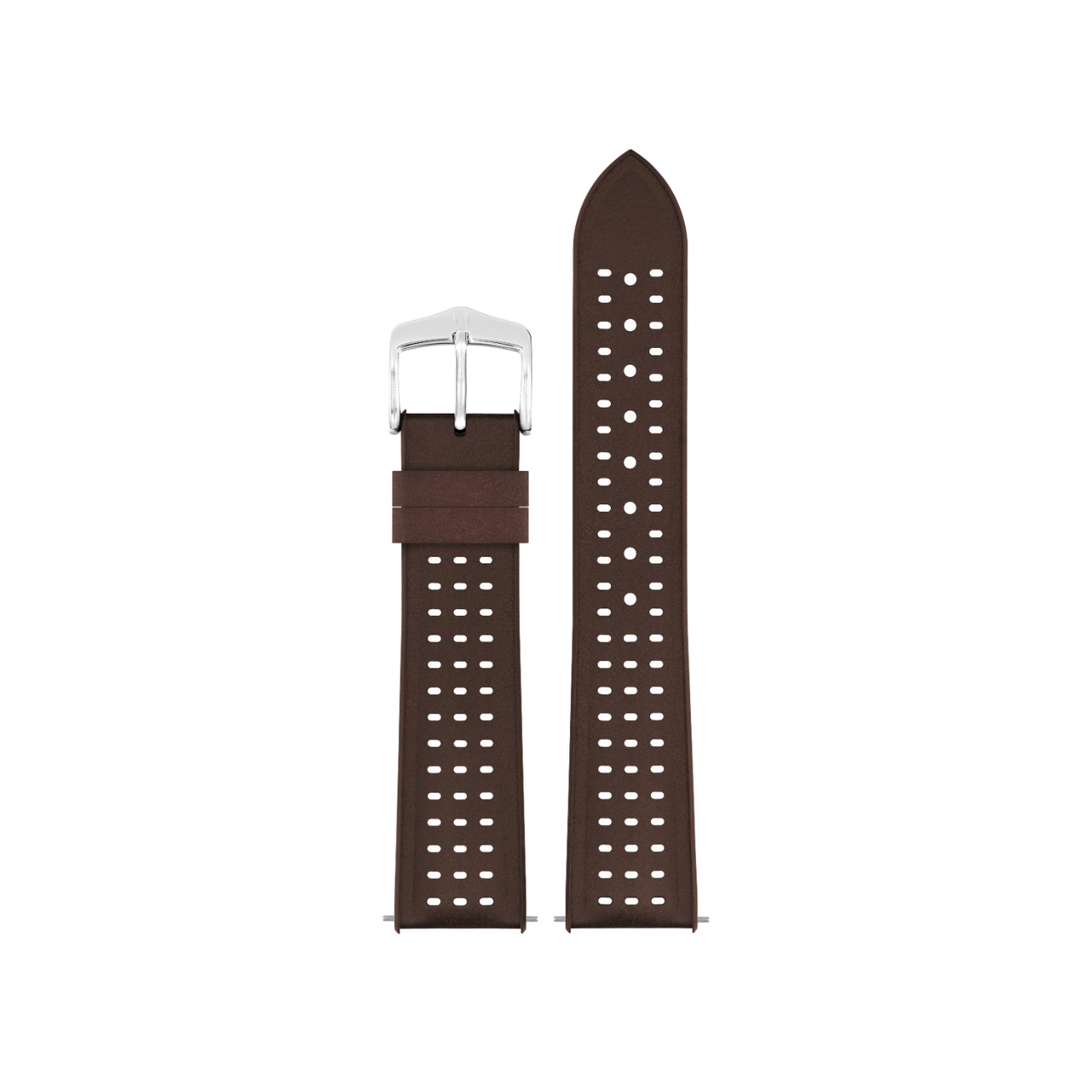 Hirsch - NYAD Premium Caoutchouc Watchband 092 XX 99 - Brown