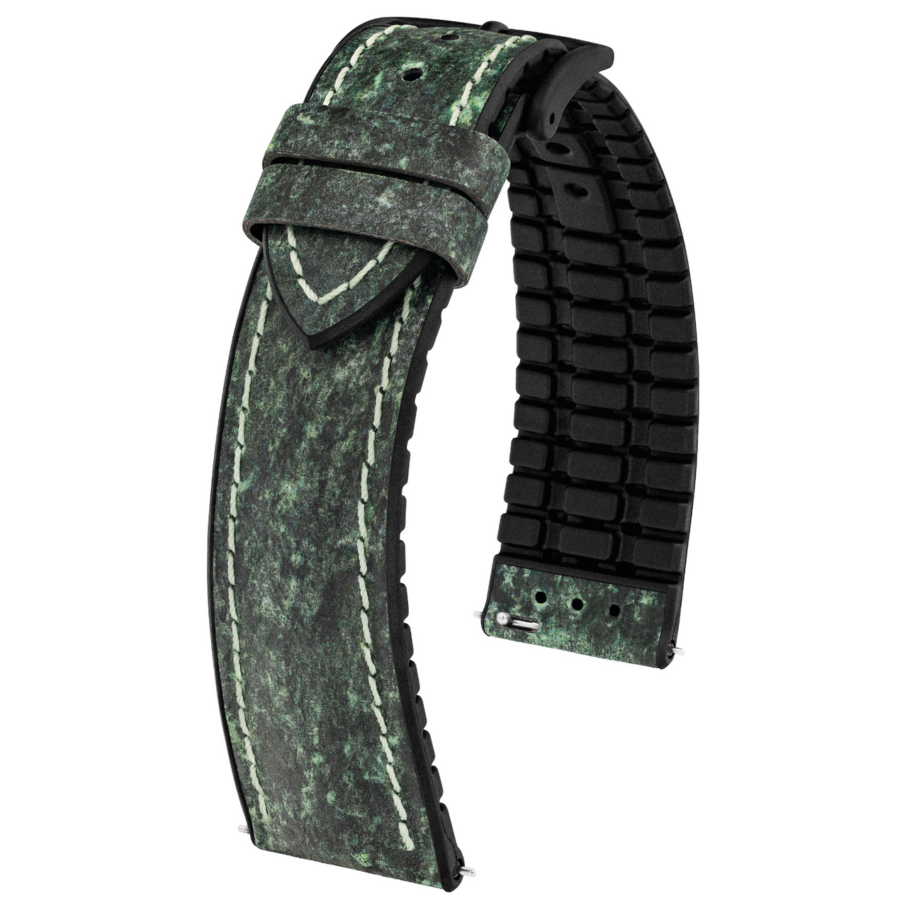 Hirsch - STONE Vegan Performance Watch Band 0925 - Green