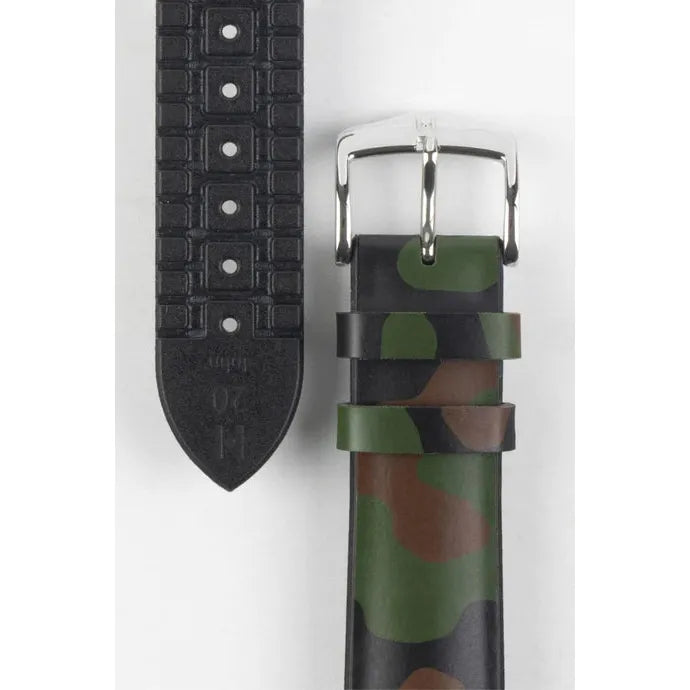 Green HIRSCH JOHN Camouflage Performance Watch Band 092 50 88