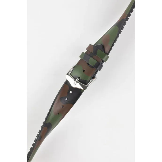 Green HIRSCH JOHN Camouflage Performance Watch Band 092 50 88