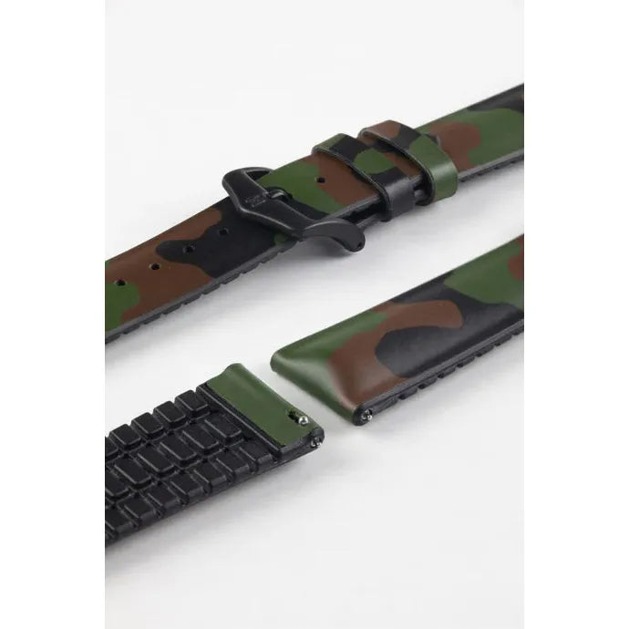 Green HIRSCH JOHN Camouflage Performance Watch Band 092 50 88