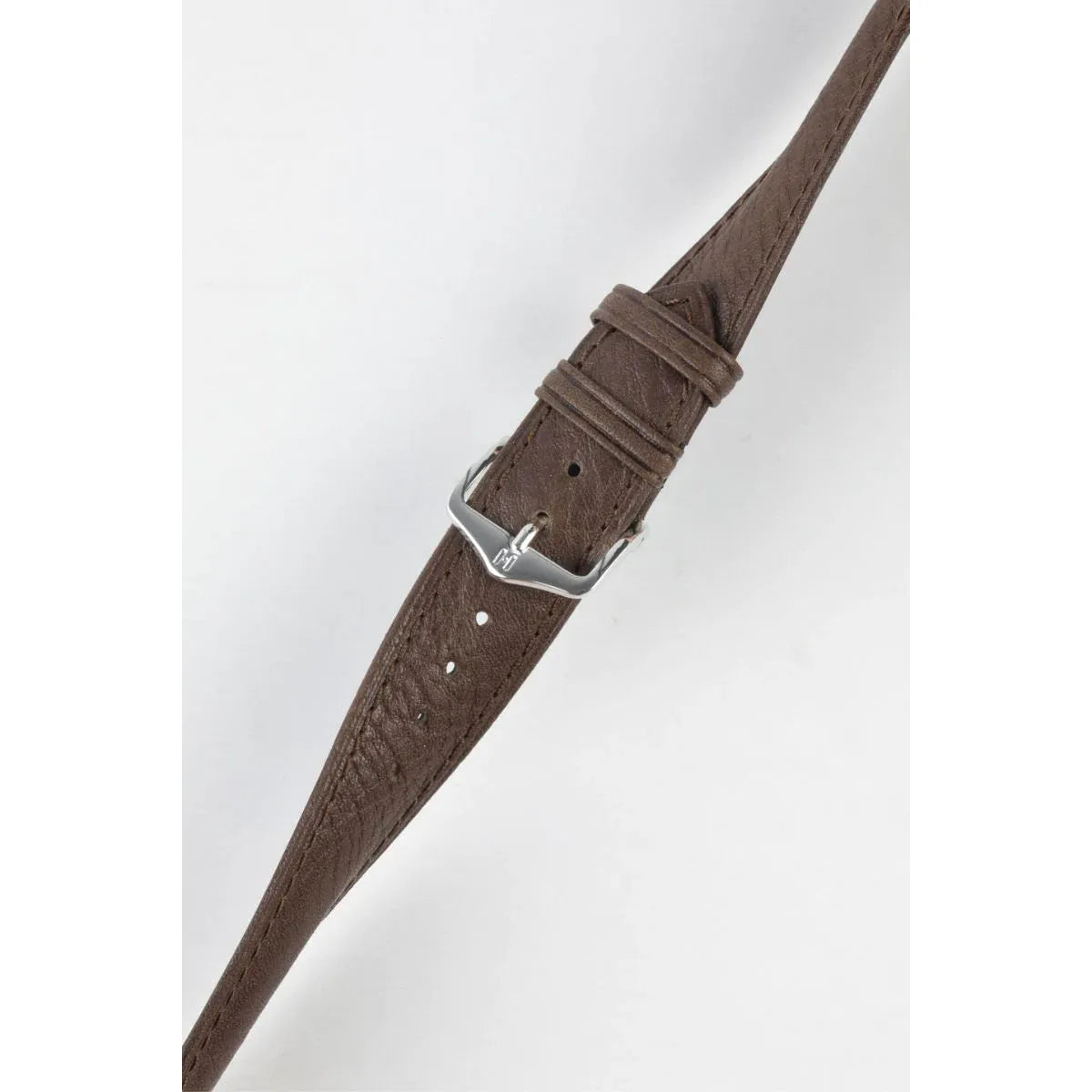 Brown HIRSCH CAMELGRAIN Pro Skin Watch Strap 010 09