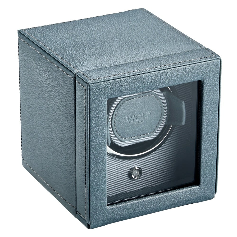 WOLF 1834 - Cub Single Watch Winder with Cover - Future Grey