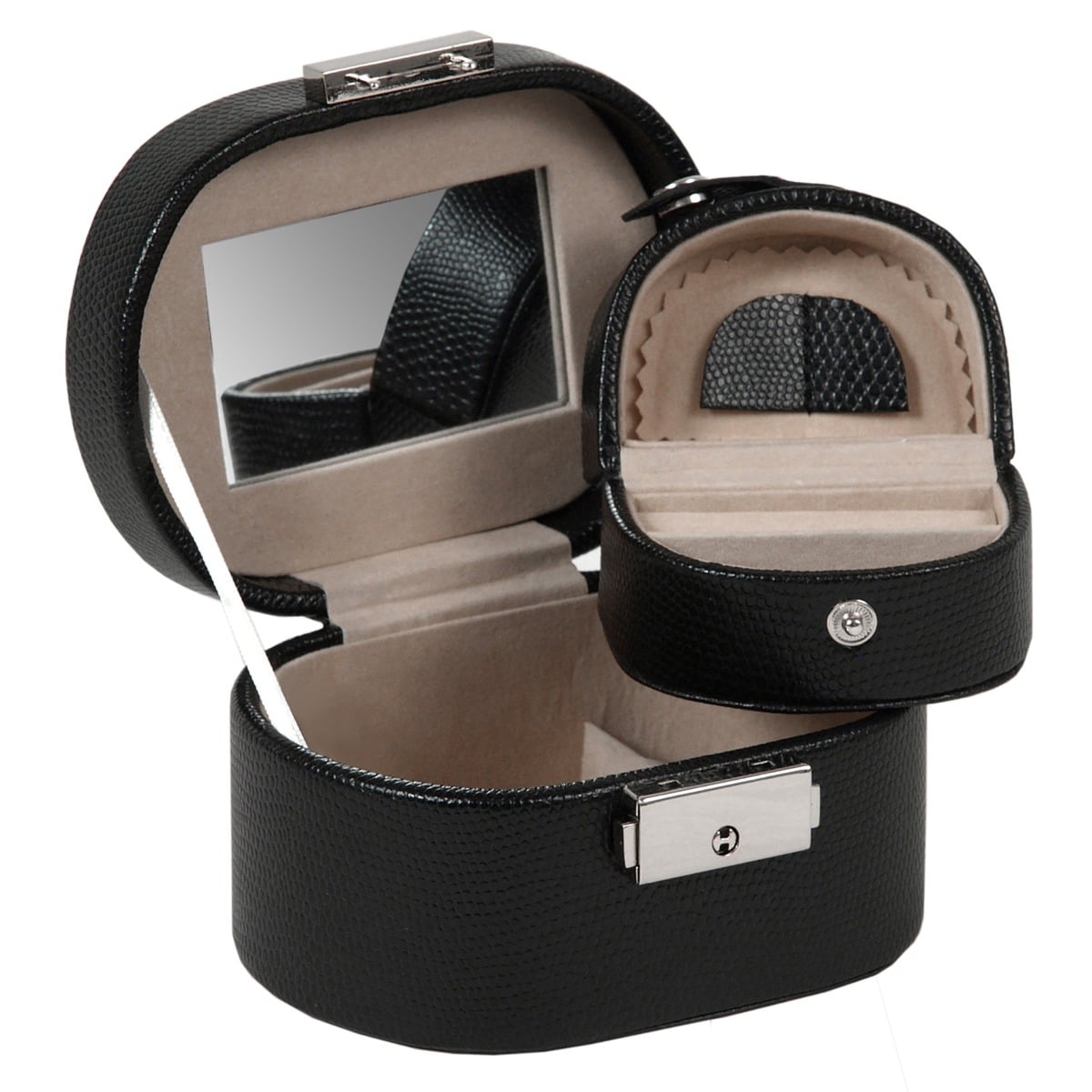 WOLF 1834 - Heritage Mini Oval Box - Black