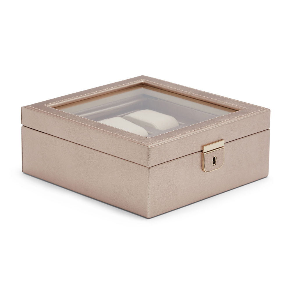 WOLF 1834 - Palermo 6 Piece Watch Box - Rose Gold
