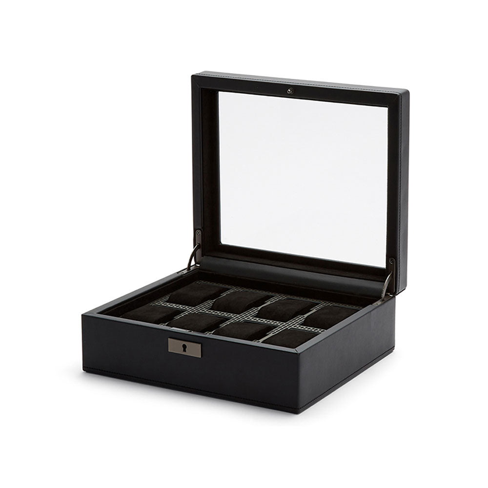 WOLF 1834 - Axis 8 Piece Watch Box - Powder Coat