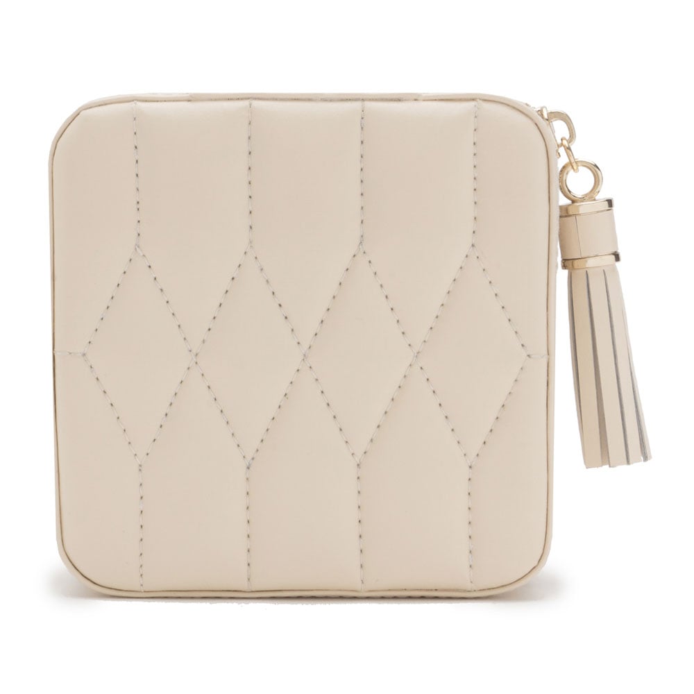 WOLF 1834 - Caroline Zip Travel Case - Ivory
