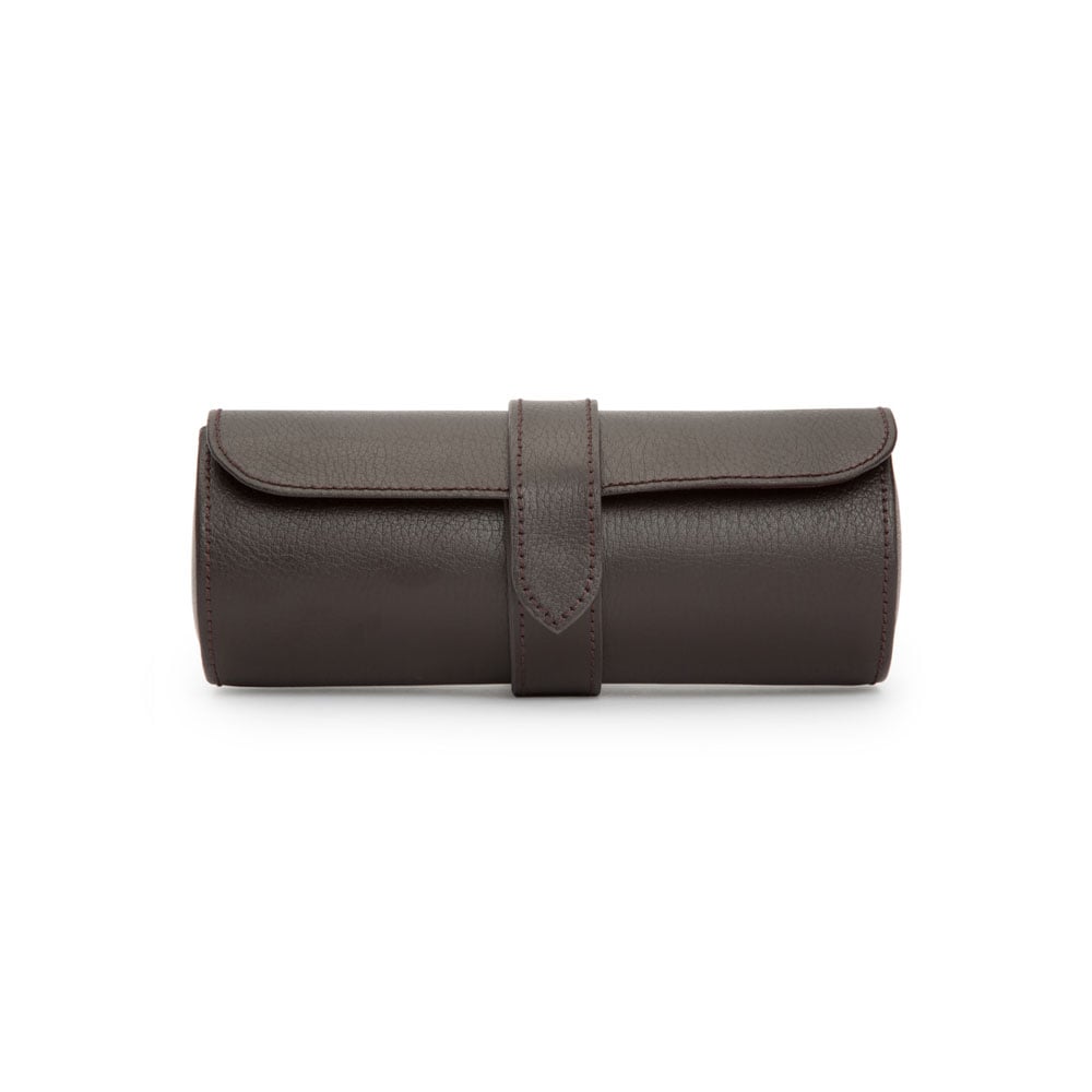 WOLF 1834 - Blake Watch Roll with Capsule - Brown
