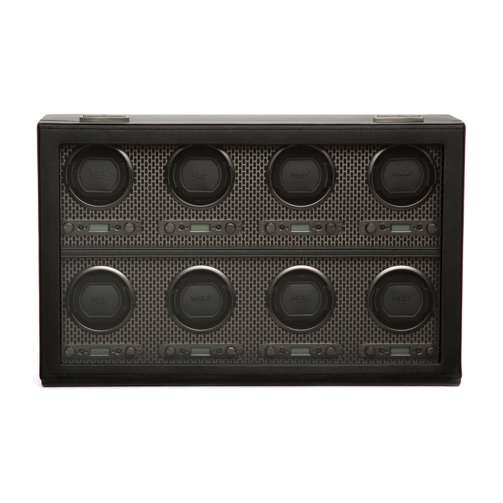 WOLF 1834 - Axis 8 Piece Watch Winder - Powder Coat