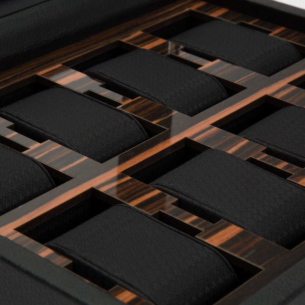 WOLF 1834 - Roadster 8 Piece Watch Box - Black