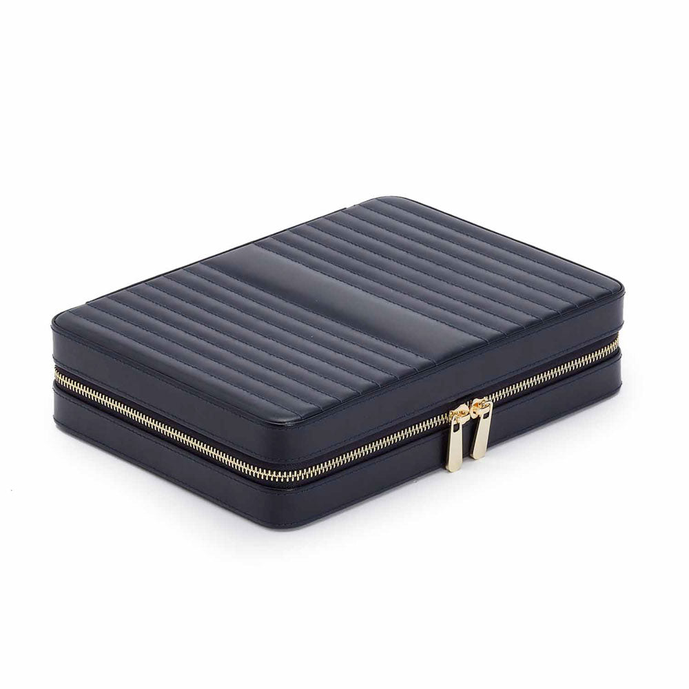 WOLF 1834 - Maria Large Zip Case - Navy