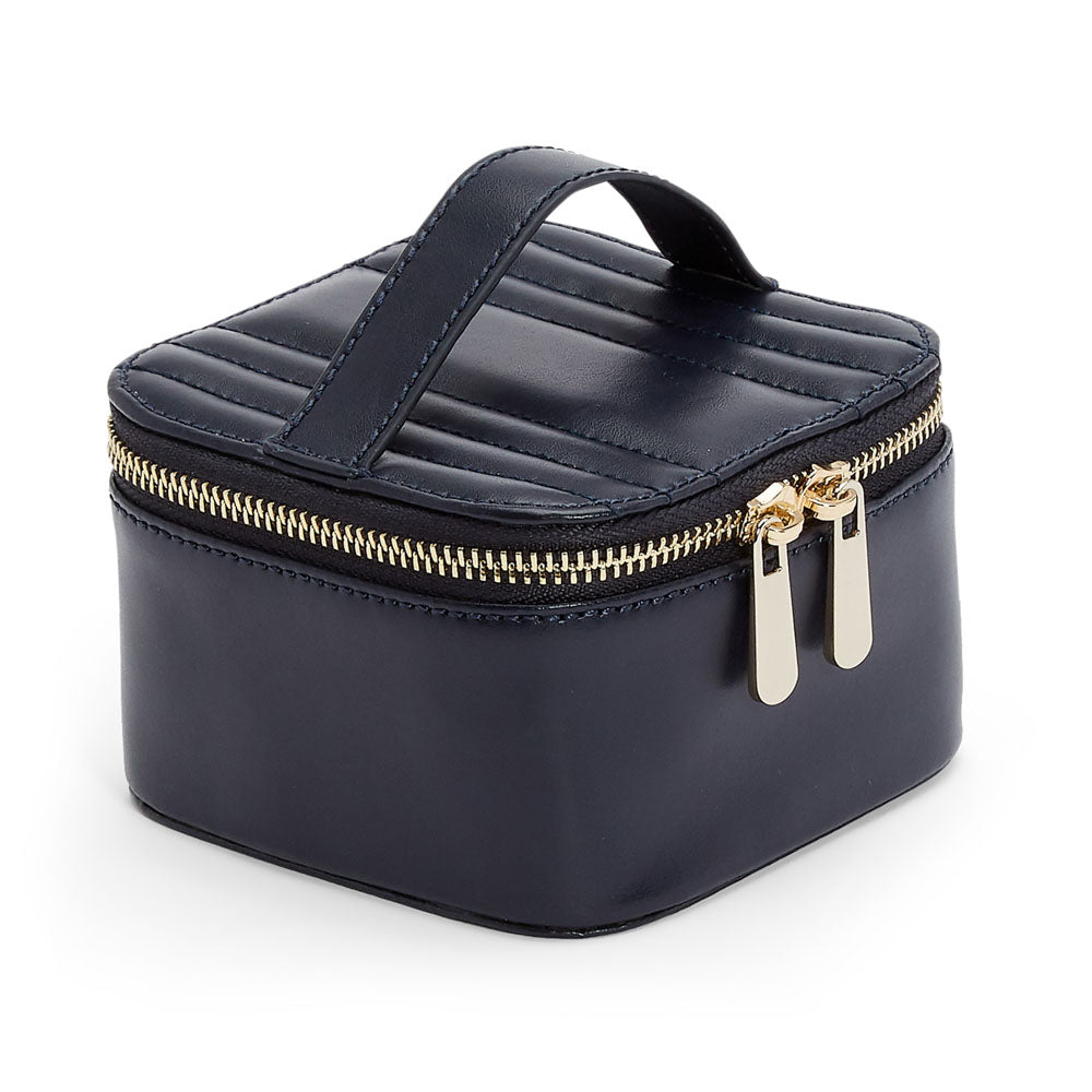 WOLF 1834 - Maria Zip Jewelry Cube - Navy