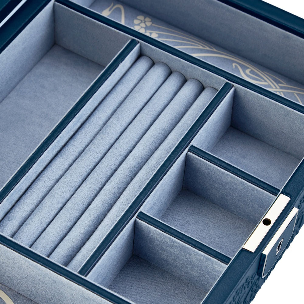 WOLF 1834 - WOLF X LIBERTY All Over Ianthe Medium Jewelry Box - Navy