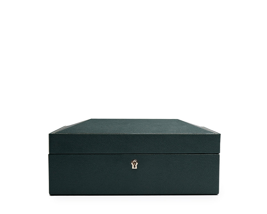 WOLF 1834 - British Racing 8 Piece Watch Box - Green