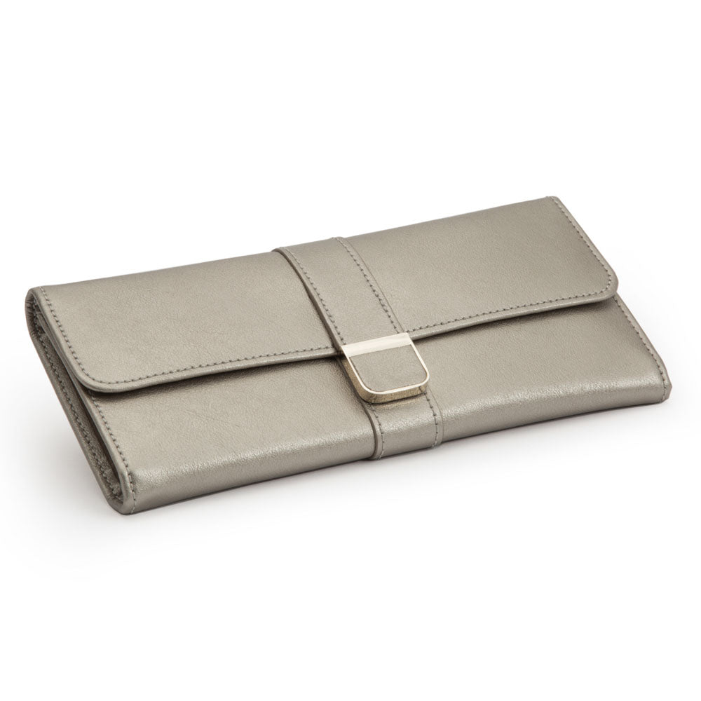 WOLF 1834 - Palermo Jewelry Roll - Pewter