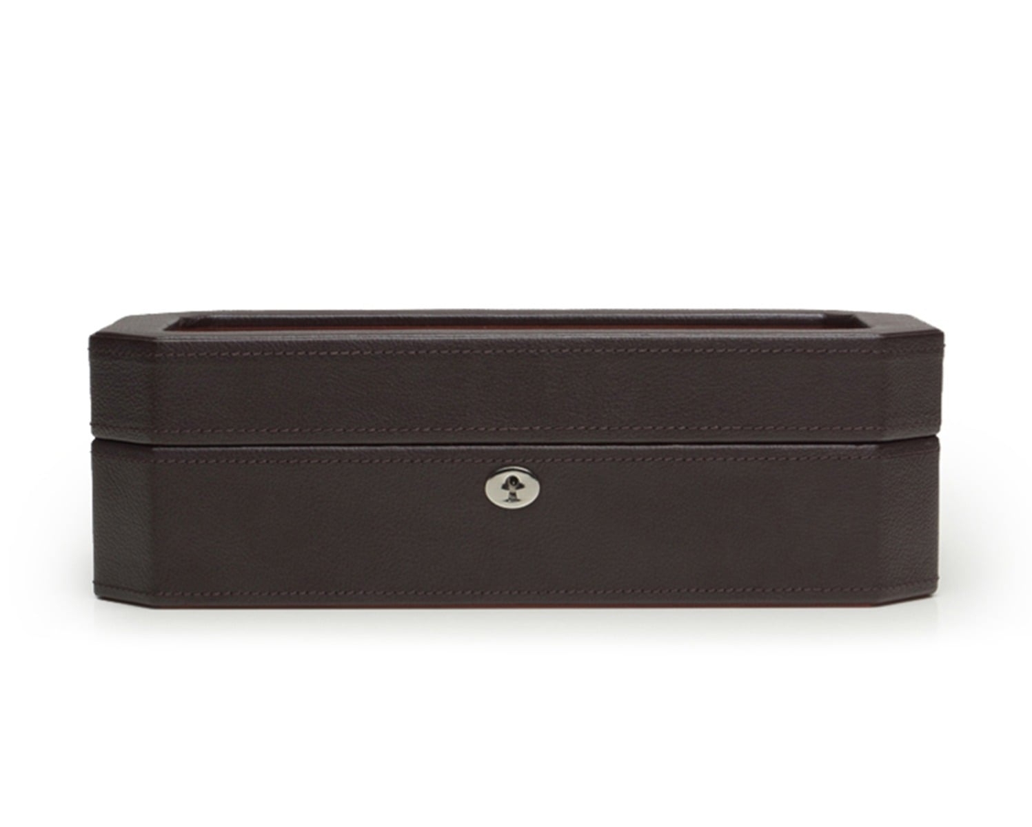 WOLF 1834 - Windsor 5 Piece Watch Box - Brown/Orange