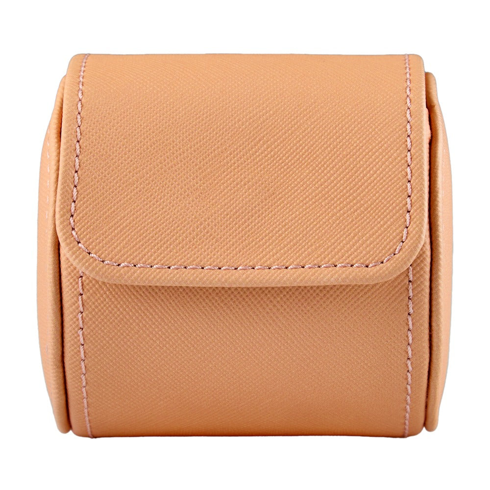 WOLF 1834 - Seltzer Single Watch Roll - Peach/Mint