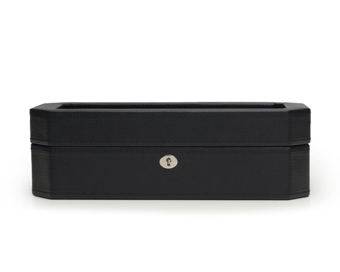 WOLF 1834 - Windsor 5 Piece Watch Box - Black/Grey