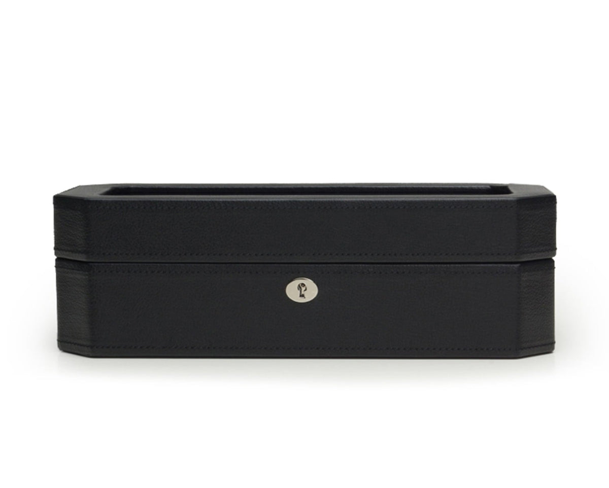 WOLF 1834 - Windsor 5 Piece Watch Box - Black/Grey
